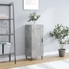 Image de vidaXL Buffet Gris béton 34,5x34x90 cm Bois d'ingénierie830464