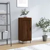 Image de vidaXL Buffet Chêne marron 34,5x34x90 cm Bois d'ingénierie830467