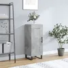Image de vidaXL Buffet Gris bÃ©ton 34,5x34x90 cm Bois d'ingÃ©nierie