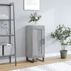 Image de vidaXL Buffet Sonoma gris 34,5x34x90 cm Bois d'ingÃ©nierie