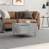 Image de vidaXL Table basse gris béton 55x55x36,5 cm bois d'ingénierie830760