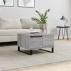 Image de vidaXL Table basse sonoma gris 55x55x36,5 cm bois d'ingénierie830770
