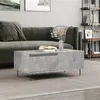 Image de vidaXL Table basse Gris béton 90x50x36,5 cm Bois d'ingénierie830808