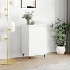 Image de vidaXL Buffet blanc 40x35x70 cm bois d’ingénierie