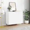Image de vidaXL Buffets 2 pcs blanc 40x35x70 cm bois d’ingénierie831037
