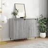 Image de vidaXL Buffets 2 pcs sonoma gris 40x35x70 cm bois d'ingÃ©nierie