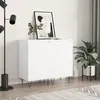 Image de vidaXL Buffets 2 pcs blanc 40x35x70 cm bois dÂ¿ingÃ©nierie