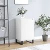 Image de vidaXL Buffet blanc 40x35x70 cm bois d’ingénierie