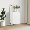 Image de vidaXL Buffet blanc 40x35x70 cm bois dÂ¿ingÃ©nierie