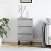 Image de vidaXL Buffet gris béton 40x35x70 cm bois d'ingénierie