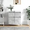 Image de vidaXL Buffet Gris bÃ©ton 60x35x70 cm Bois d'ingÃ©nierie
