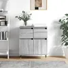 Image de vidaXL Buffet Sonoma gris 60x35x70 cm Bois d'ingÃ©nierie