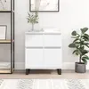 Image de vidaXL Buffet Blanc 60x35x70 cm Bois d'ingénierie