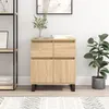Image de vidaXL Buffet Chêne sonoma 60x35x70 cm Bois d'ingénierie