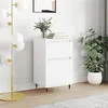 Image de vidaXL Buffet blanc 40x35x70 cm bois d’ingénierie