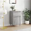 Image de vidaXL Buffet sonoma gris 40x35x70 cm bois d'ingénierie