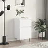 Image de vidaXL Buffet blanc 40x35x70 cm bois dÂ¿ingÃ©nierie