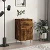 Image de vidaXL Buffet chÃªne fumÃ© 40x35x70 cm bois d'ingÃ©nierie