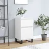 Image de vidaXL Buffet blanc 40x35x70 cm bois d’ingénierie831164