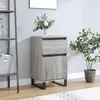Image de vidaXL Buffet sonoma gris 40x35x70 cm bois d'ingÃ©nierie