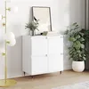Image de vidaXL Buffet Blanc 60x35x70 cm Bois d'ingénierie831204