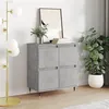 Image de vidaXL Buffet Gris béton 60x35x70 cm Bois d'ingénierie831208