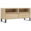 Image de vidaXL Meuble TV chêne sonoma 100x34,5x44,5 cm bois d'ingénierie