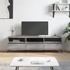 Image de vidaXL Meuble TV sonoma gris 150x30x44,5 cm bois d'ingénierie831290