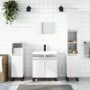 Image de vidaXL Armoire de salle de bain blanc 30x30x190 cm bois d'ingÃ©nierie