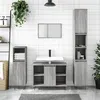 Image de vidaXL Armoire salle de bain sonoma gris 30x30x100 cm831562