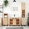 Image de vidaXL Armoire salle de bain chêne sonoma 80x33x60cm bois d'ingénierie831639