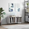 Image de vidaXL Armoire Ã  disques sonoma gris 100x38x48 cm bois d'ingÃ©nierie