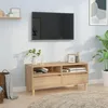 Image de Vidaxl Meuble Tv ChÃªne Sonoma 100x34,5x44,5 Cm Bois D'ingÃ©nierie