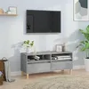 Image de vidaXL Meuble TV gris béton 100x34,5x44,5 cm bois d'ingénierie