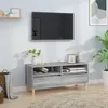 Image de vidaXL Meuble TV sonoma gris 100x34,5x44,5 cm bois d'ingÃ©nierie