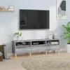 Image de vidaXL Meuble TV Sonoma gris 150x30x44,5 cm bois d'ingénierie