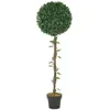 Image de Vidaxl Salon De Jardin 4 Pcs Noir Et Gris RÃ©sine TressÃ©e
