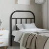Image de vidaXL Tête de lit métal noir 75 cm