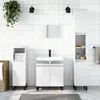 Image de vidaXL Ensemble d'armoires salle de bain 3 pcs blanc bois d'ingénierie3187797