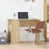 Image de vidaXL Bureau chêne sonoma 100x55x75 cm bois d'ingénierie823027