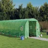 Image de vidaXL Vidaxl Serre Avec Cadre En Acier Vert 44 M² 22x2x2 M