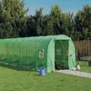 Image de vidaXL Vidaxl Serre Avec Cadre En Acier Vert 48 M² 24x2x2 M