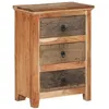 Image de vidaXL Armoire latérale 55x33x75 cm bois massif d'acacia