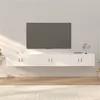 Image de vidaXL Meubles TV muraux 3 pcs blanc 100x34,5x40 cm