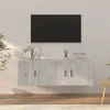 Image de vidaXL Ensemble de meubles TV 2 pcs Sonoma gris Bois d'ingénierie