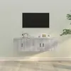Image de vidaXL Ensemble de meubles TV 2 pcs Sonoma gris Bois d'ingénierie