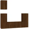 Image de vidaXL Vidaxl Ensemble De Meubles Tv 5 Pcs Chêne Marron Bois D'ingénierie