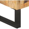 Image de vidaXL Vidaxl Buffet 80x30x71 Cm Bois De Manguier Brut Massif Et Métal
