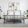 Image de vidaXL Tables de chevet 2pcs blanc brillant 40x30x50cm bois ingÃ©nierie