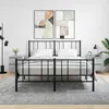 Image de vidaXL Tables de chevet 2 pcs gris béton 40x35x50 cm bois d’ingénierie826885